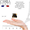 Camila Paris Cp3157 French Hair Clips For Women 1.5 Small Claw Clip Tokyo