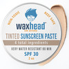 Waxhead Tinted Reef Safe Zinc Oxide Sunscreen Spf 30 Face Surf Paste