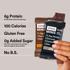 Rxbar Minis Protein Bars 6G Protein Gluten Free Snacks Chocolate Sea Salt And Peanut Butter Chocolate Variety Pack 7.3Oz Box 8 Bars