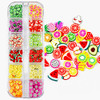 3D Fruit Nail Art Slices Summer Slime Supplies Decorations Flakes Accessories For Cute Designs Women Girls Manicure Diy Crafts Fimo
