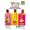 Gourmet Kitchn Pure Organic Layered Fruit Bars Variety 2 Pack 28 Bars Each 3 Different Flavors Raspberry Lemonade Strawberry Banana