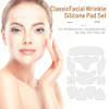 Maitys 32 Pcs Silicone Face Mask And Anti Wrinkle Patches Clear Pink