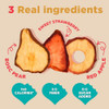 Rind Snacks Straw Peary Strawberry Apple And Pear Dried Fruit Superfood Chewy Snack No Sugar Added All Natural High In Fiber Gluten Free