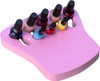 Butterfox Nail Polish Organizer Holder Nail Art Manicure Hand Stand Mat Rest Work Station Pink