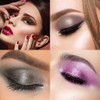 Profusion Cosmetics Sparkle Eyes Eyeshadow Palette 16 Richly Pigmented Shades With Matte And Shimmer Finishes Includes Primer And Blending