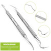 Professional Dental Tools Dental Pick Dental Scaler For Tartar Plaque Remover Tooth Cleaner Teeth Scraper Dentist Hygienist Kit Sickle