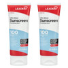 Leader Travel Sunscreen Spf 100 Plus Ultra Sheer Dry Touch Water Resistant And Non Greasy Lotion With Broad Spectrum Spf 100 Plus 3 Fl Oz 2