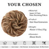 Cjl Hair Large Messy Bun Hair Piece Wavy Curly Scrunchies Synthetic Chignon Ponytail Hair Extensions Thick Updo Hairpieces For Women Medium