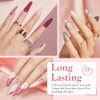 Azurebeauty 31 Pcs Dip Powder Nail Kit Starter 20 Colors Clear Nude Pink Brown Glitter All Season Acrylic Dipping Powder Liquid Set With Top