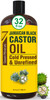 Seven Minerals Pure Jamaican Black Castor Oil Big 32 Fl Oz Bottle Unrefined And Hexane Free For Hair Growth Thicker Eyelashes And Eyebrows