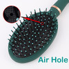 Reazana Detangling Brush Anti Static Detangler Hair Brushes With Silicone Cushion Base Blow Drying Comb Nylon Bristle Pins Fashion Massage