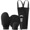 Celecily 5 In 1 Self Tanner Mitt Applicator Kit Professional Self Tanning Mitt Back Applicator Mini Mitt Brush And Exfoliator No Streaks No