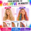 Girls Gifts For Teens Dustless Hair Chalk 12 Colors Temporary Hair Dye Pens
