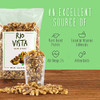 Shelled Walnut Halves And Pieces 4 Pack 4Lbs 64Oz California Grown Raw Walnuts Unsalted And Shelled 100 Percent Natural And Non Gmo Verified