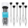 Hoyols 12Pcs Quick Topsy Tail Hair Beader For Braiding Beads On Braids Loop Threader And Braider For Kids Girls Ponytail Hair Styling Maker