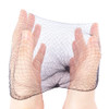 Askuang 20Pcs Of Black Hair Net Invisible Elastic Edge Mesh Stretchable Hair Nets For Women Sleeping Ballet Bun Food Service Individual