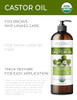 Velona Usda Organic Castor Oil 16 Fl Oz Cold Pressed With Pump