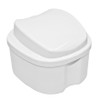 Genco Dental Denture Case Denture Box With Strainer Night Cleaner Denture Bath Box For Retainer Mouthguard False Teeth And Denture Cleaning