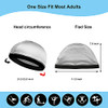 Selalu 4Pcs Wave Cap Silk Stocking Wave Caps For 360 Waves Silky Durag For Men Stain Caps