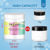 Saviland Clear Dip Powder 2.1 Oz 60G Dipping Powder Set Starter