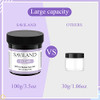 Saviland Builder Nail Gel Clear 3.5 Oz For Nail Extensions And Manicure Art