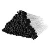 300 Pcs Disposable Crystal Mascara Wand Eyelash Brush Applicator Eyebrow Brush For Eyelash Extension Supplies Black
