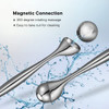 Qoowo Eye Roller Facial Roller Massager Reduces Puffiness Dark Circles Cooling Therapy For Tired Eyes With Applicator