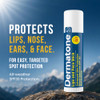 Dermatone Lips And Face Stick Advanced Skin Protection Skin Barrier Spf30 Moisturizing Sooth And Replenish Big Spot Stick 0.5Oz