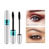 2 In 1 Mascara 5X Longer Waterproof Lash Cosmetics Natural Lengthening And Thickening Effect No Clumping Superstrong Magic 4D Silk Fiber For