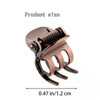 5Pcs Mini Metal Hair Claw Clips For Women Mini Metal Hair Claw Clips Bronze Clamp Side Bangs Clip Hair Styling Tool Hairpins Hair