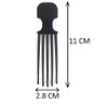 Coiffure Extensions Ce Scalp Scratcher Scalp Massager Hair Pick Comb Pocket Size Comb Relieves Itchy Scalp Black Plastic One Count