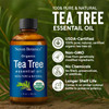 Organic Tea Tree Essential Oil 30 ml - Pure, Natural Oils for Aromatherapy, Diffusers, DIY, Candle and Soap Making Scent - Nexon Botanics