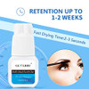 Gemerry Lash Clusters Glue Individual Lash Glue 5Ml Black