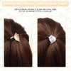 Hair Ties For Women And Toddler Girls Elastic Ponytail Holders For Thick Thin Hair No Damage Hair Bands With Cute Cat Accessories For Kids