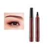 Liquid Eyebrow Pen Upgrade Eyebrow Pencil Tattoopen Long Lasting Waterproof And Smudge Proof Reddish Brown 3