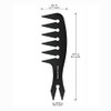 Texture Comb Men Hair Wide Tooth Combs Styling Brushes Women Men Oil Head Combs Most Hair Types Salon And Barber Comb