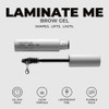 Madluvv Laminate Me Clear Eyebrow Gel Medium Hold Lamination Cruelty Free