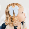 Lanmerry Baby Girl Headbands With Bows Cotton Hair Bows Handmade Hair Accessories For Newborn Infant Toddler Linen Hairbands Elastic Bands