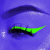 Delisoul Neon Liquid Eyeliner Pen Waterproof Smudge Proof Pigmented Eye Liner Glow Brightly Under Uv Lights Colorful Eye Makeup For Rave