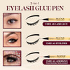 Black Eyeliner Eyelash Glue Liner Magnetic Liner Latex Free Lash Adhesive Strong Hold Glue Pen For Strip Lash Magnetic Eyelashes Smudge