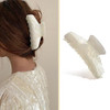 Large Hair Clips 4.3Inch Polka Dot Hair Claw Clips Durable Hair Accessories With Strong Hold Jaw For Various Hair Types And Styles In