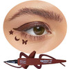 Metfdlaig Brown Liquid Eyeliner Pencil Waterproof And Smudge Proof Ultra Fine Brush Tip Eye Liner Quick Drying Formula Long Lasting High