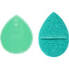 Cala Mint facial exfoliator duo