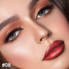 Evpct 1Pcs Mauve Red Metallic Lip Liner And Lipstick Set Kit For Women Lips Kit With Lip Liner Lip Stains Long Lasting Waterproof 24 Hour
