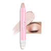 Kaely 2In1 Cream Eye Shadow Brightener Sticks For Eyes Pencil Eyeshadow Applicator Stick Waterproof Pigmented Eye Shadow Palette Highlighter