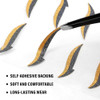 Geuufea Glitter Eye Line Strips Adhesive Instant Eyeliner Makeup Stickers For Eyes Dress Up