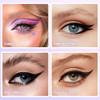 Geuufea 4 Sheets Eyeliner Stencil Stickers Star Eye Winged And Smokey Eyeshadow Applicators Shaper Tool Makeup Stencils Stickers For All Eye