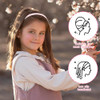 Todder Thin Glitter Headbands For Girls Kids Sparkle Toddler Headbands