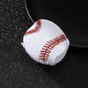 Sports Baseball Hair Claw Clips For Women Game Day Baseball Hair Jaw Barrette Acrylic 3.1Inch Big Hair Claw Clips For Thick And Thin Hair