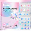 Avapy Pimple Patches For Face Cute Hydrocolloid Acne Patches Colorful Hologram Star Sport Stickers Zits And Blemish Pimple Patch With